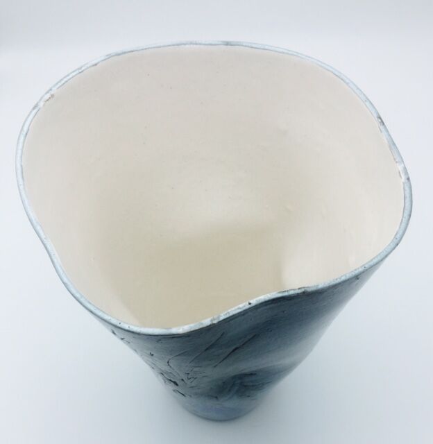 Vallauris vase ceramic signed Honoré Camos