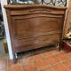 Old Louis XVI style oak headboard