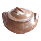 Soupière, légumier, plat de service en grès de saint Amand de Puisaye.