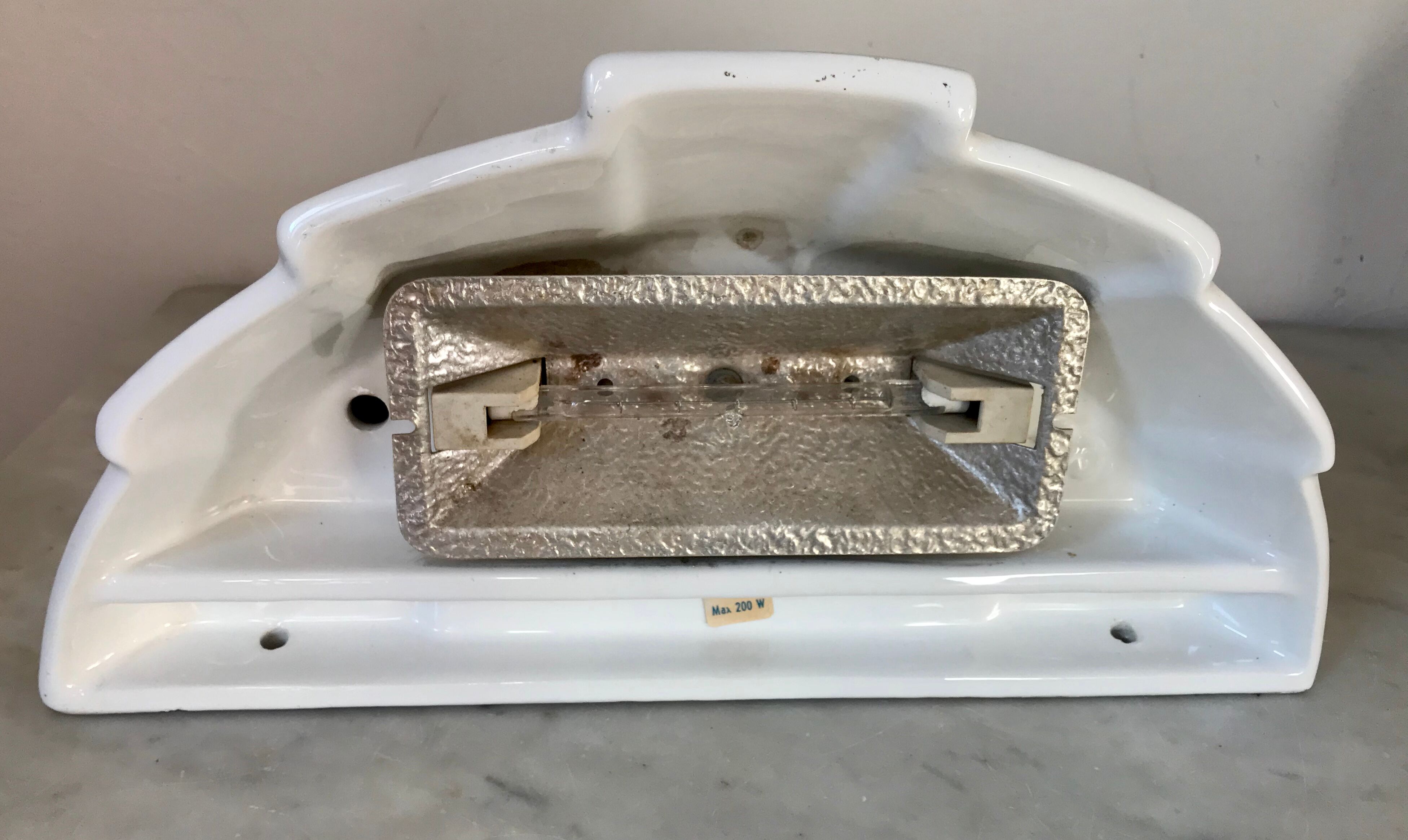 Art Deco ceramic sconce