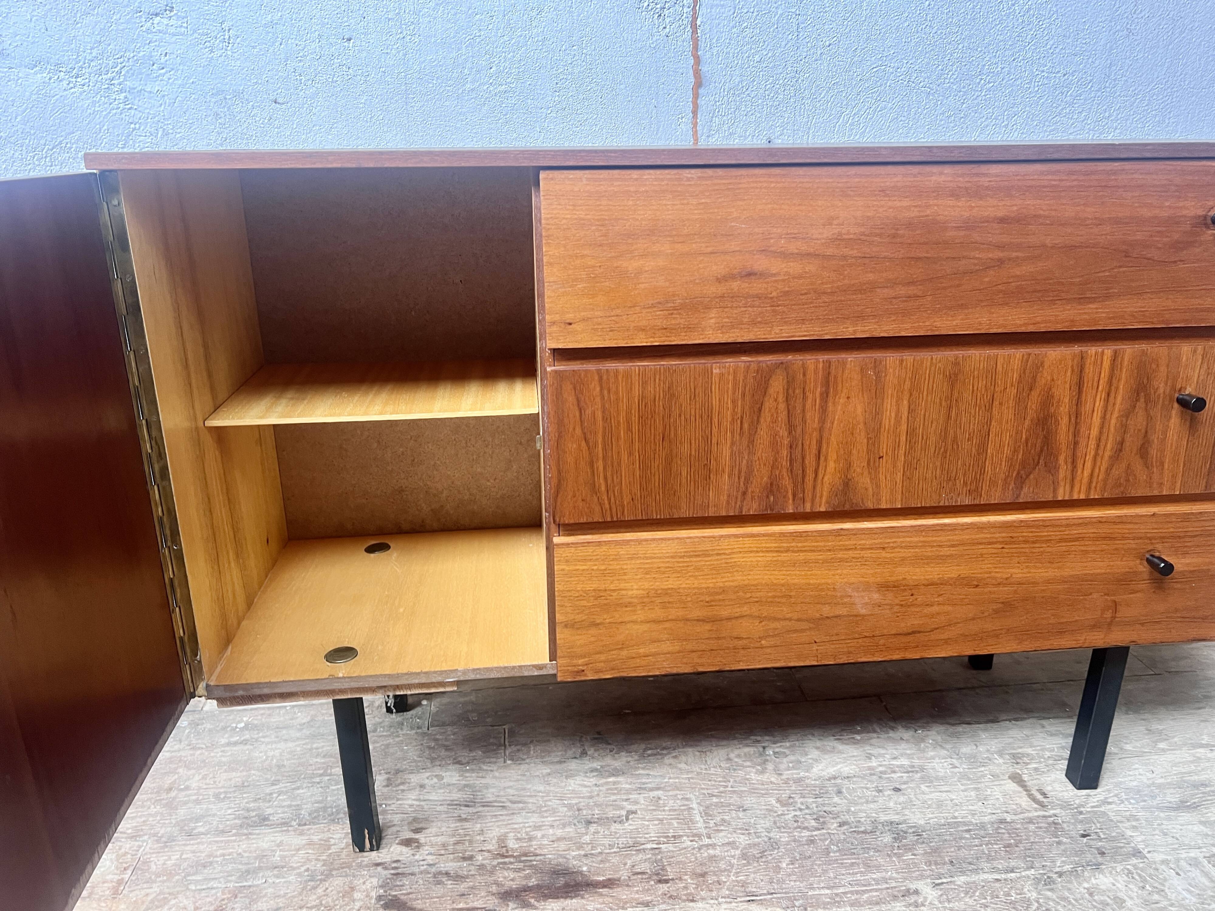 French modernist vintage TV/hifi cabinet