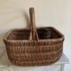 Panier osier marron