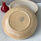 Assiettes Niderviller modèle Pierre d’allure moderniste - décor main