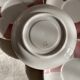 Cups and saucers from the 1960s.