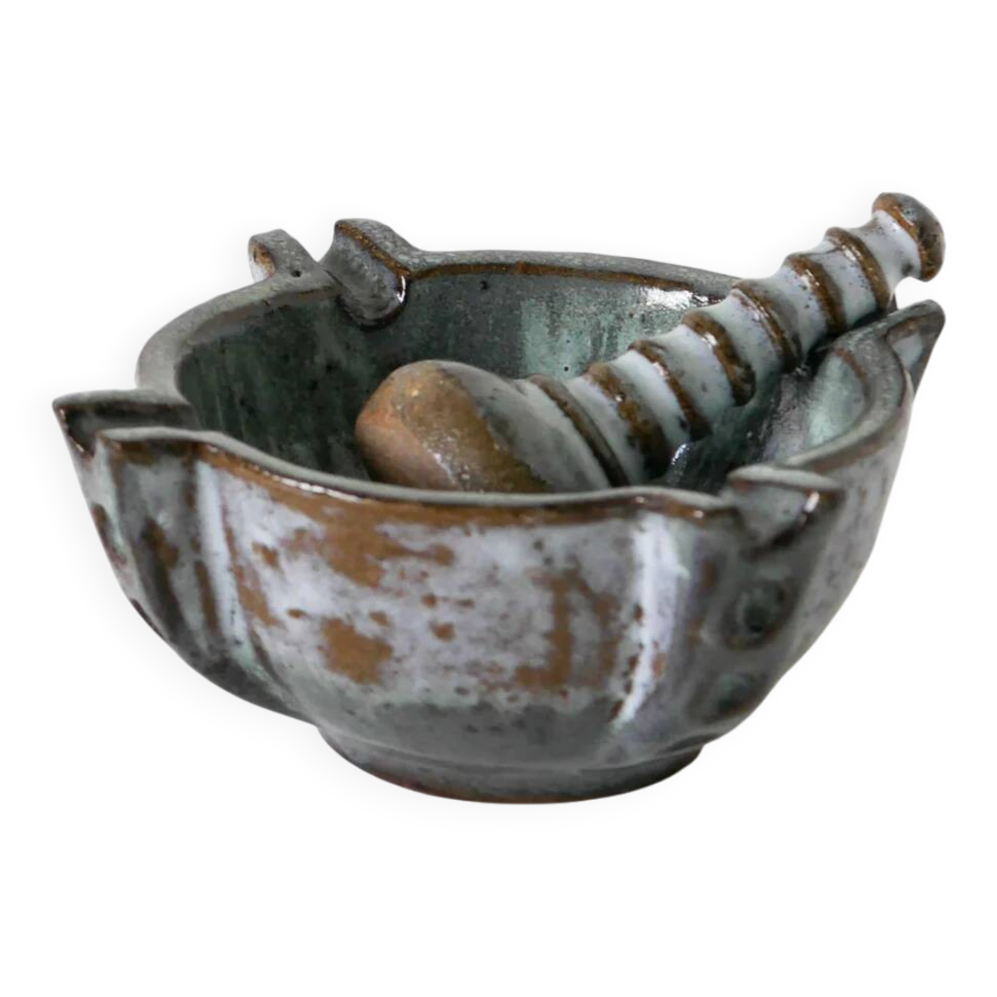 Ceramic mortar and pestle, design, Germany, 1970