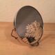 Miroir barbier double face grossissant rond