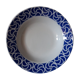Sarreguemines bowl blue/white advertising Van Houten
