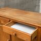 Vintage wooden sideboard with two doors and two drawers, 50s