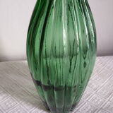 Green ribbed oblong pitcher of the 1960s