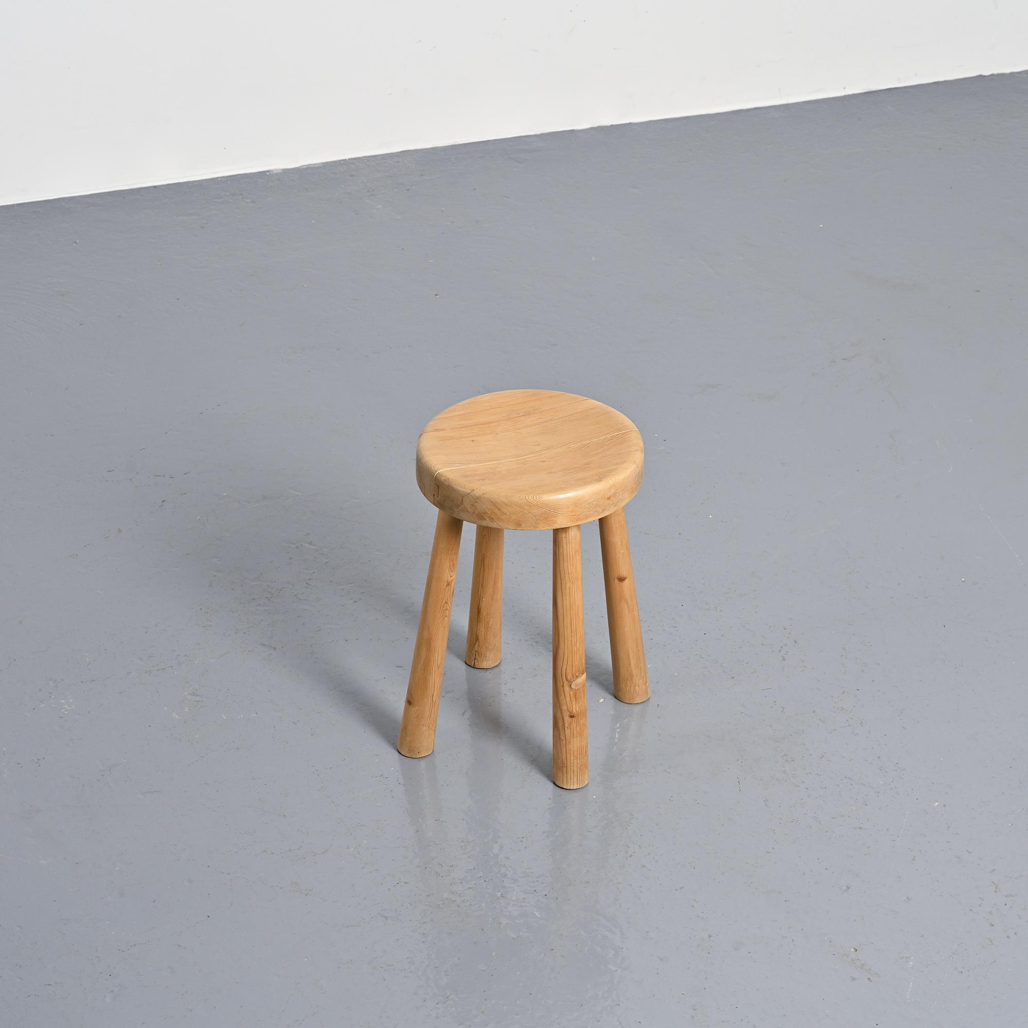 Club Stool by Charlotte Perriand, 1960s