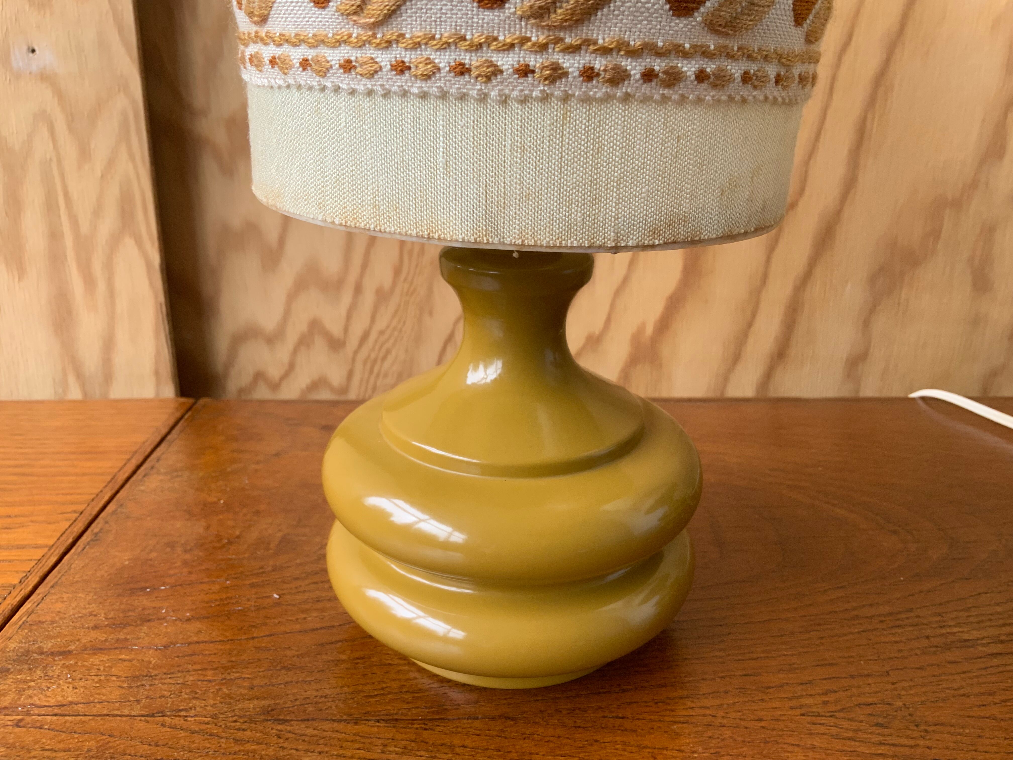 Pair of bedside lamps