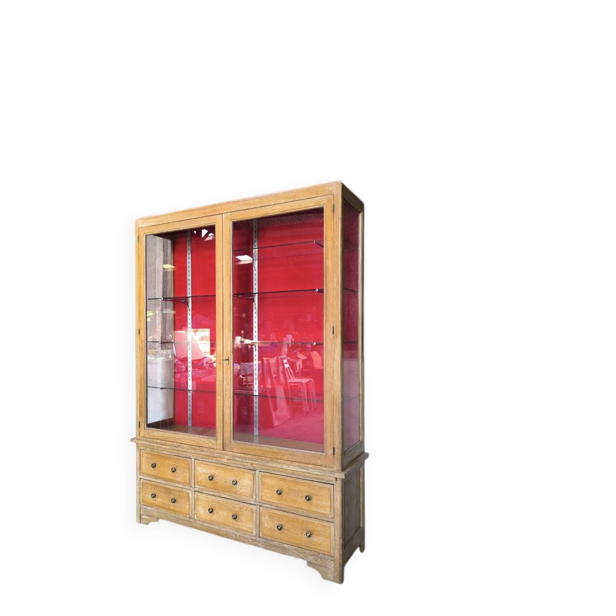 1950s trade furniture display case