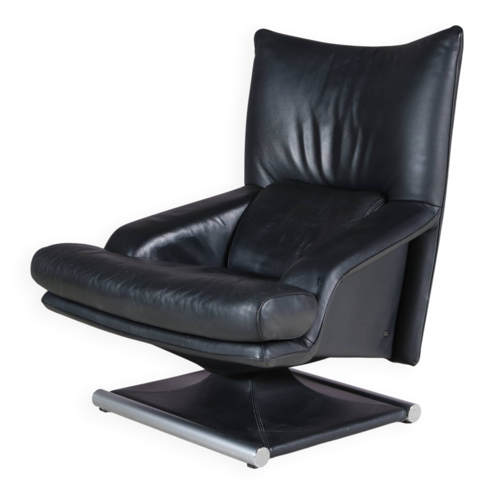 1980s lounge chair by Mathias Hoffman for Rolf Benz, Germany