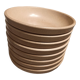Hollow stoneware plates