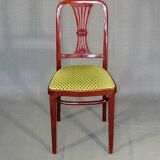 Lot de 4 chaises Art-déco par Thonet, N°A78, vers 1930