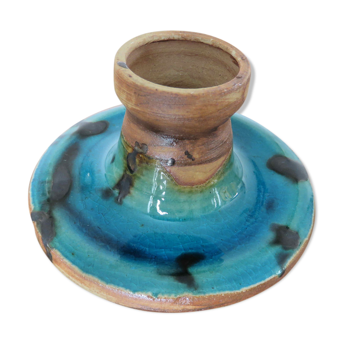 Candle holder " Grès du Colombier " 50s 60s