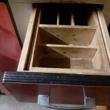 Red formica furniture