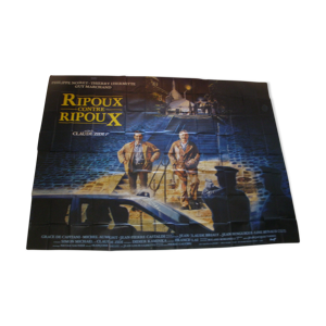 Affiche cinema 4 mx 3m Ripoux contre