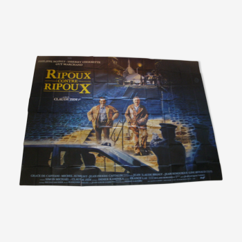 Cinema poster 4 mx 3m Ripoux against ripoux Thierry Lhermitte Philippe Noiret Guy Marchand