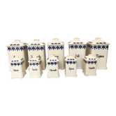 Pots à épices Villeroy & Boch, 1900