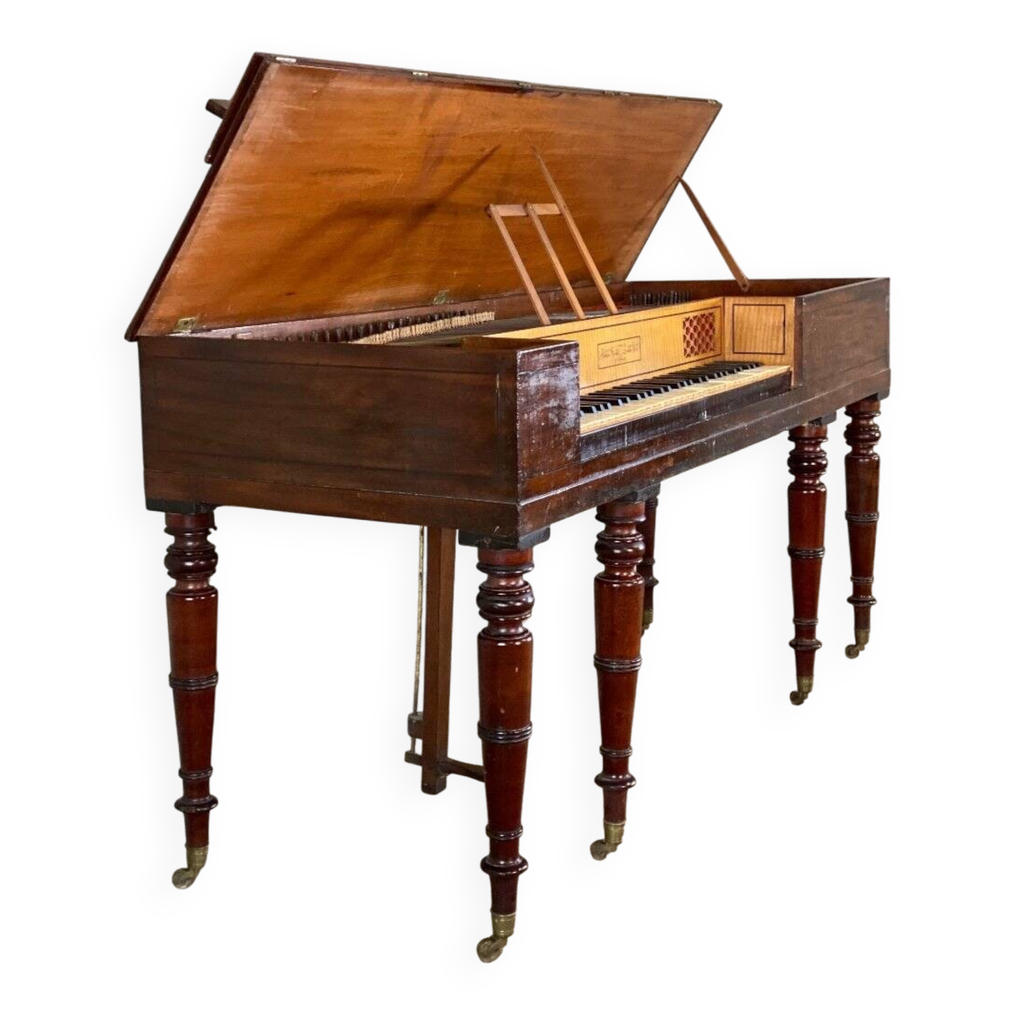Table piano, Thomas Preston, Londres début du XIXème siècle