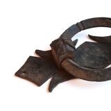 Heurtoir de porte en fer forgé, XIXème
