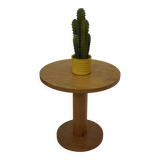 Art Deco Side Table Plant Table Oak 40's Design