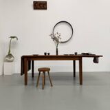 Cherry farmhouse table with 260cm extensions