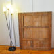 19th century fireplace mirror 128 x 107 mercury and stucco