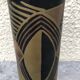 Vase art deco in dinanderie . France circa 1930 - 1940