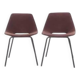 Paire de chaises "tonneau" 1965 Pierre Guariche