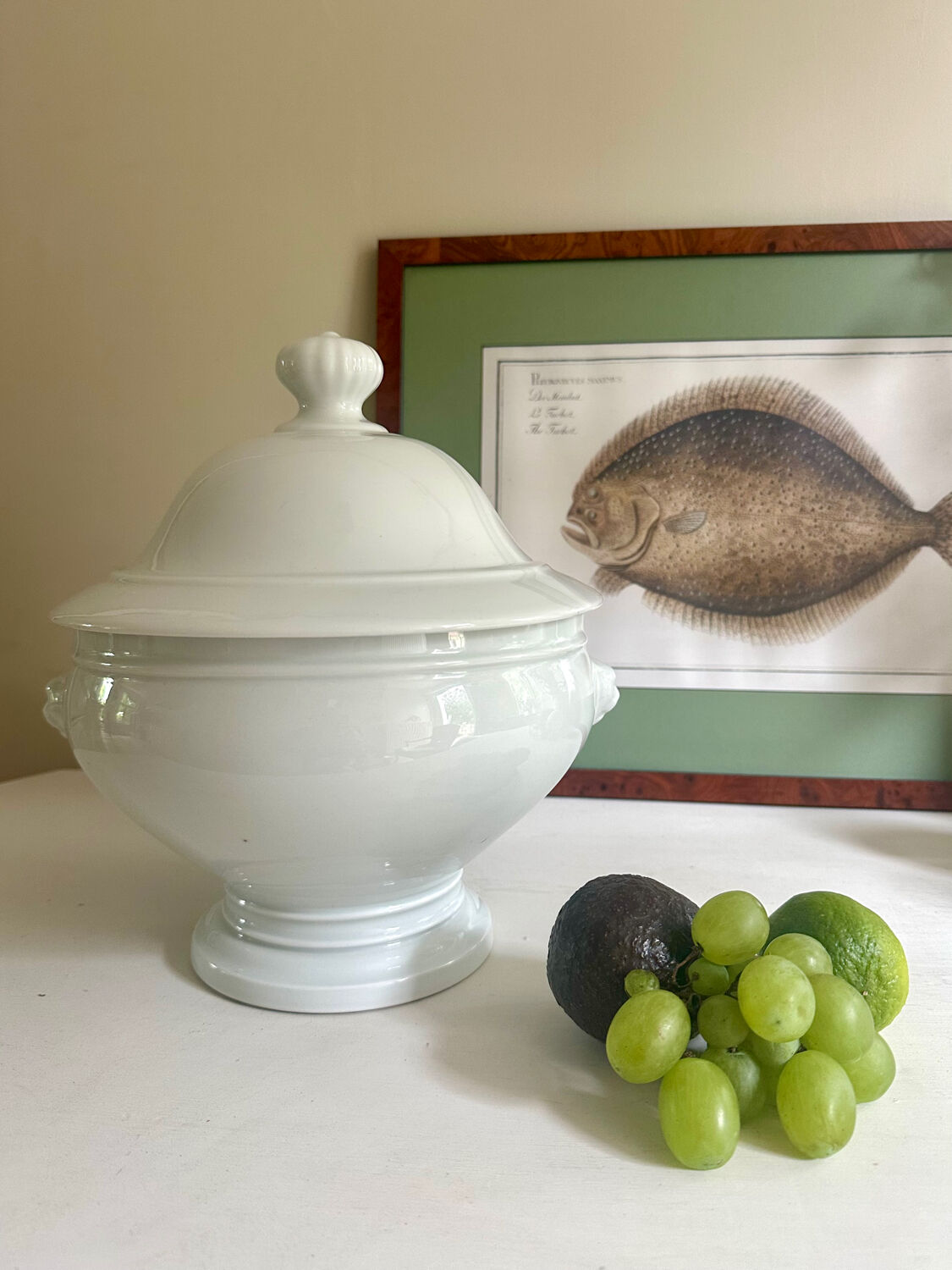 Pillivuyt porcelain soup tureen
