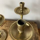 Paire de chandeliers en bronze