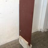 Mirror on foot 1970 travertine