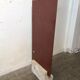 Miroir sur pied 1970 travertin