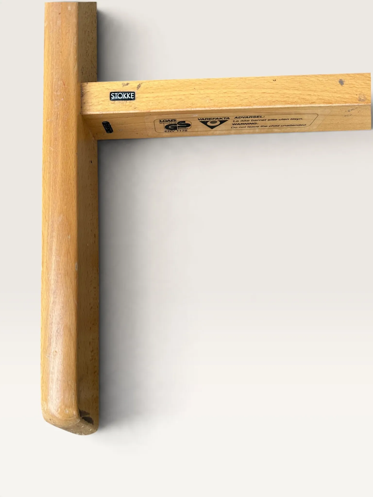 Tripp Trapp Stokke adjustable chair, 1980s
