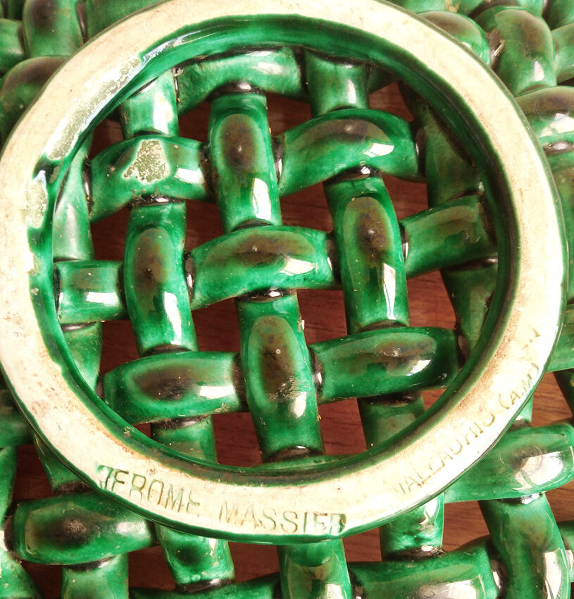 Cutting ceramic signed Jérôme Massier - Vallauris - 1950/60