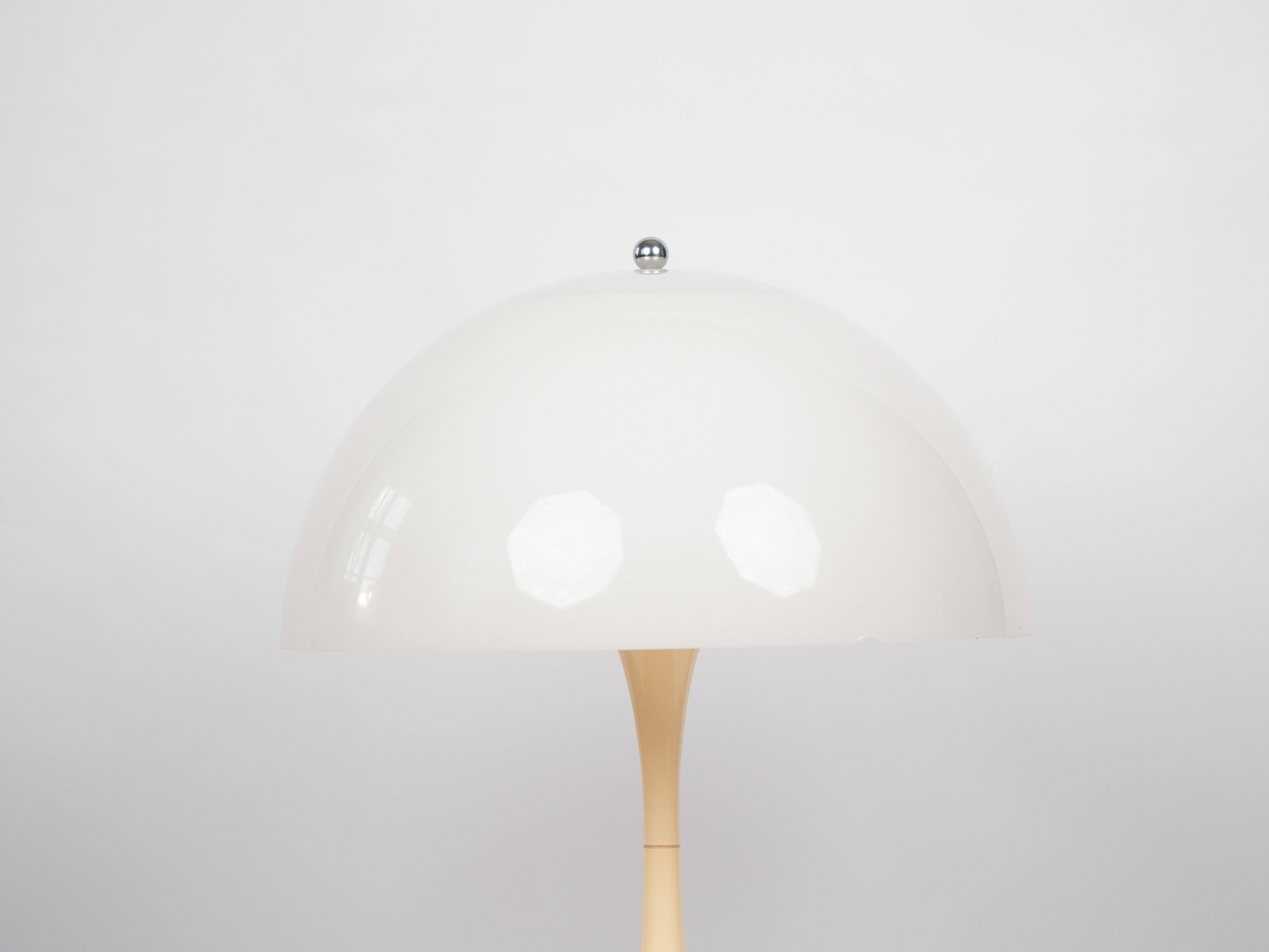 Danish vintage table lamp Panthella by Verner Panton, Louis Poulsen, 1971