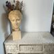 Plaster bust
