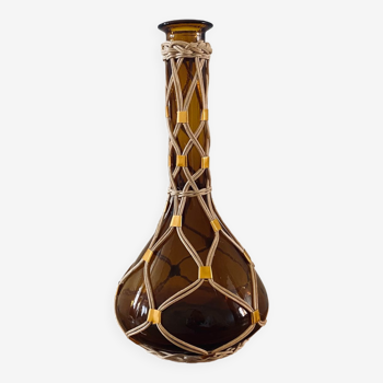 Amber soliflore vase