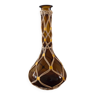 Amber soliflore vase