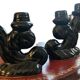 Pair of Vallauris ceramic candlesticks