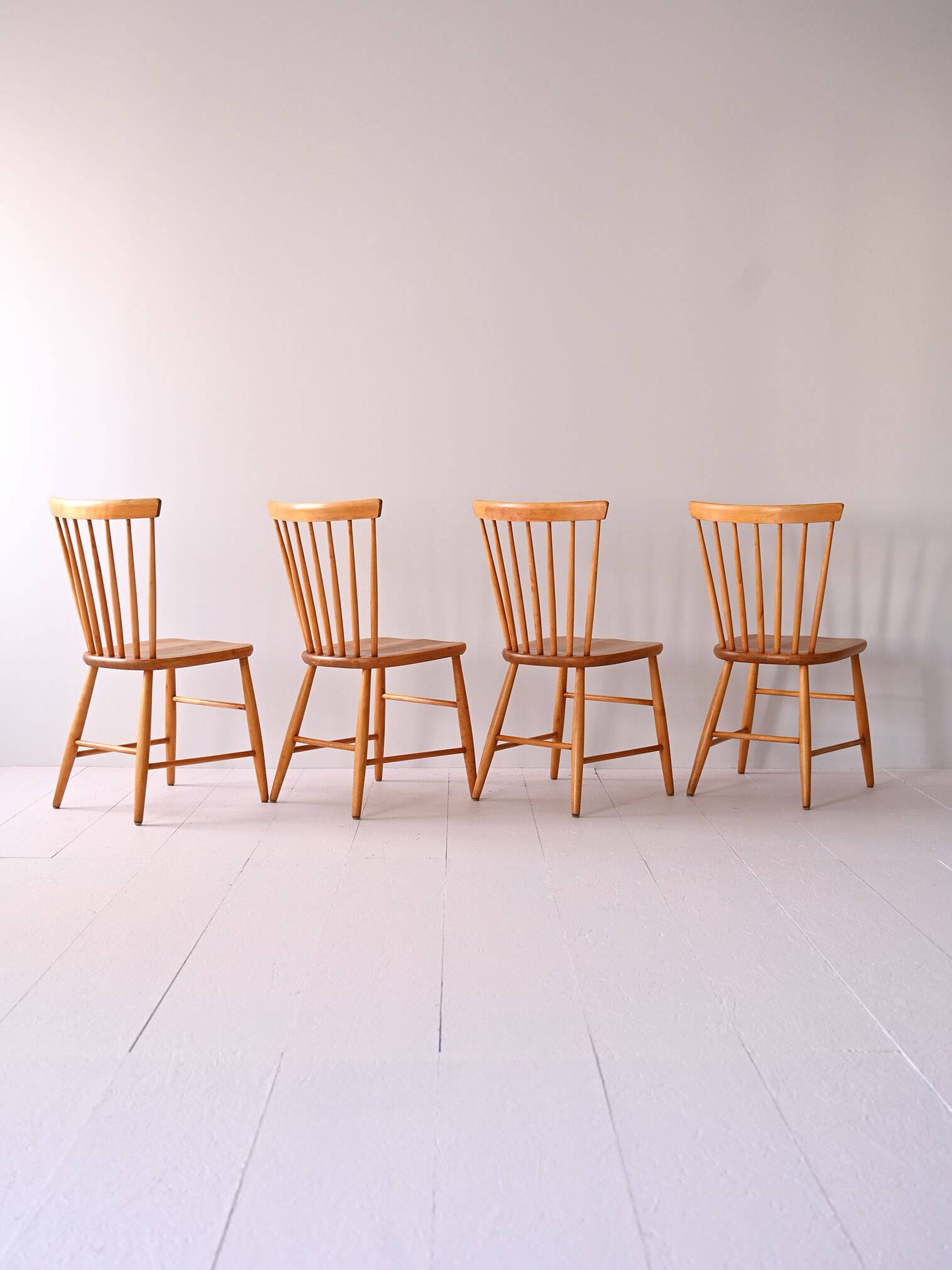 Scandinavian wooden chairs