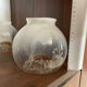Rare set of 5 "Volcan" globes - Murano or Empoli glass - Vintage 19