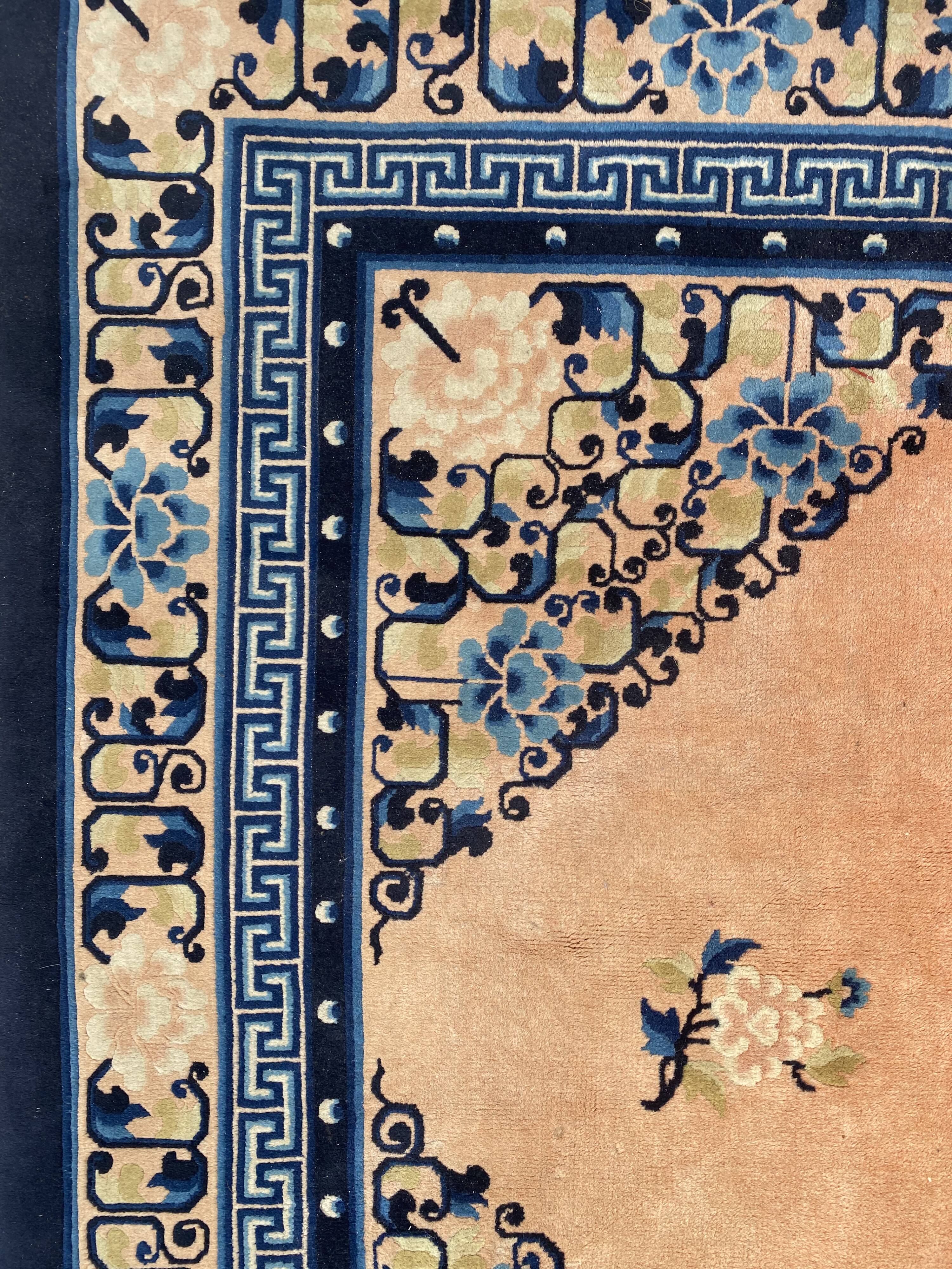 Tapis vintage chinois pékin 155x247 cm