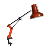 Vintage 1970s architect's desk lamp, East German (GDR - GDR), red - 50 cm