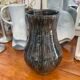 Accolay ceramic vase black gray and blue