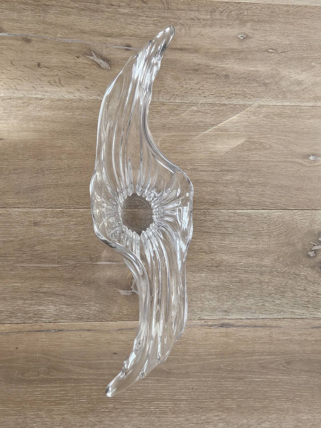 Vintage glass pocket emptier