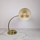 Brass Table Lamp Attributed to Hala Zeist, Netherlands, 1950s