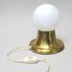Brass lamp Light Ball Achille and Pier Giacomo Castiglioni Flos